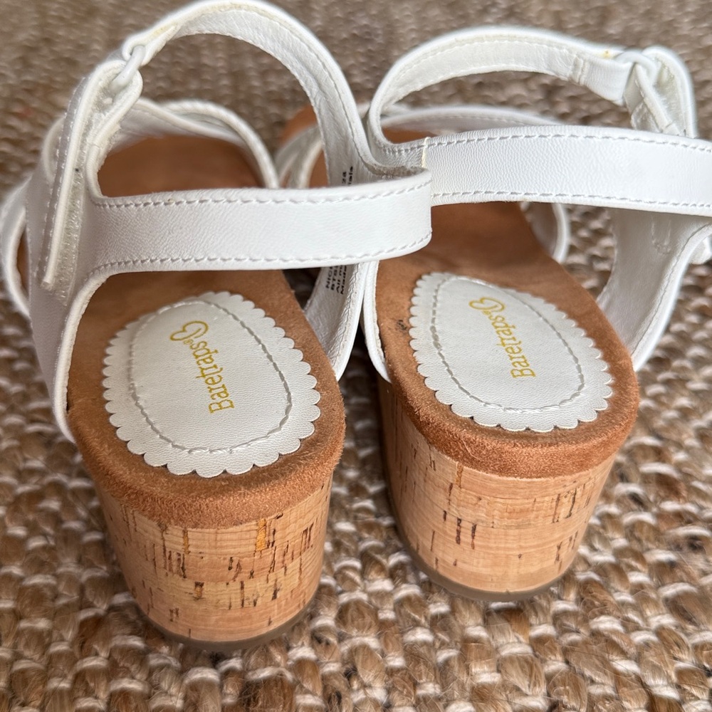 Nicole White Sandals with braid detail and soft footbed - Picture 4 of 6